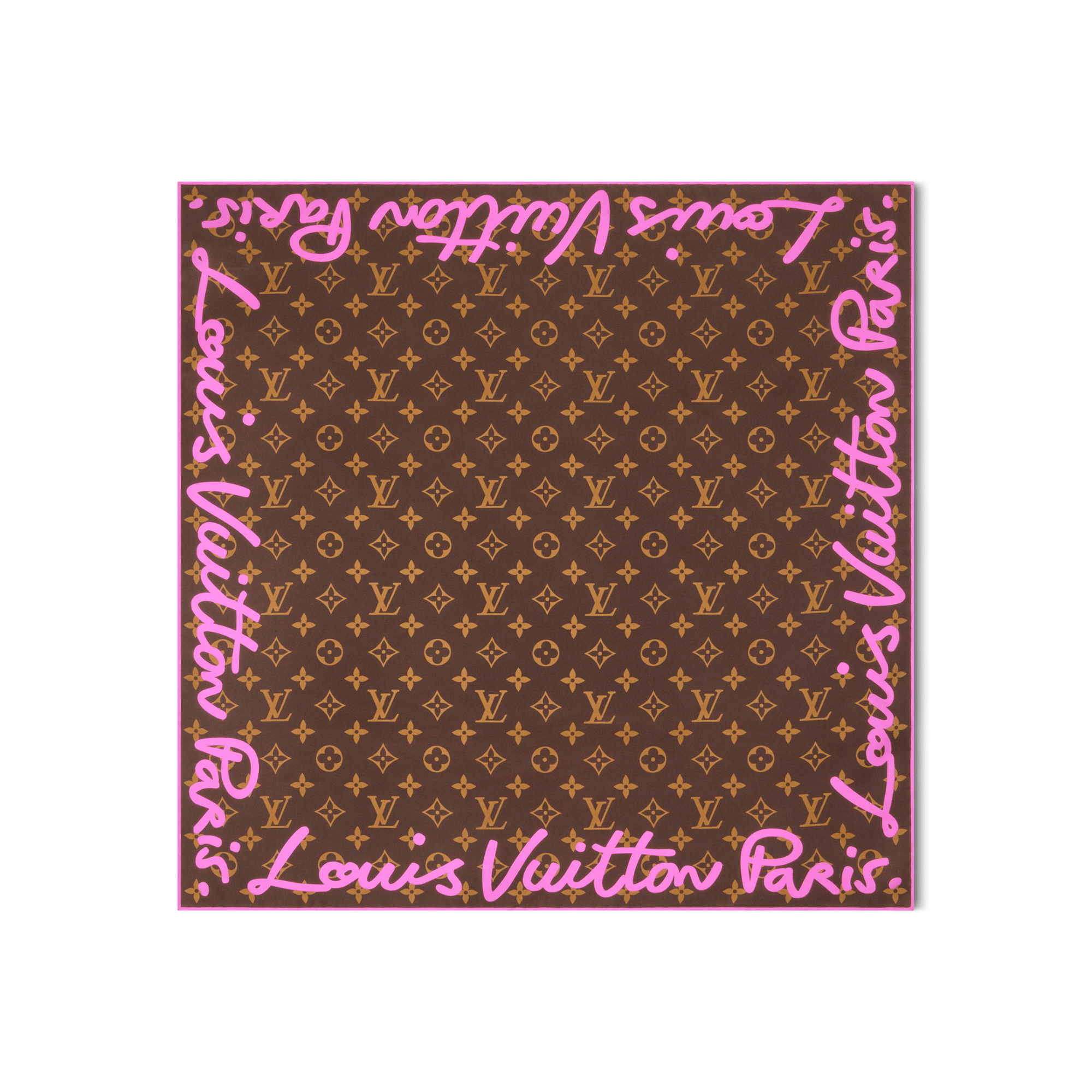 LV Script Square 55 S00 - Women - Accessories | LOUIS VUITTON ®
